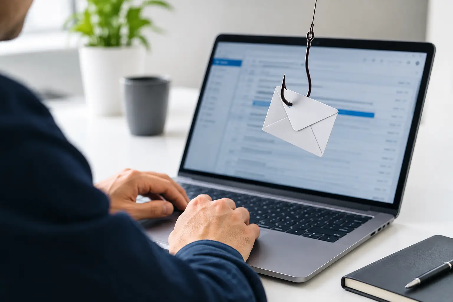 Analysis of a phishing incident in the company